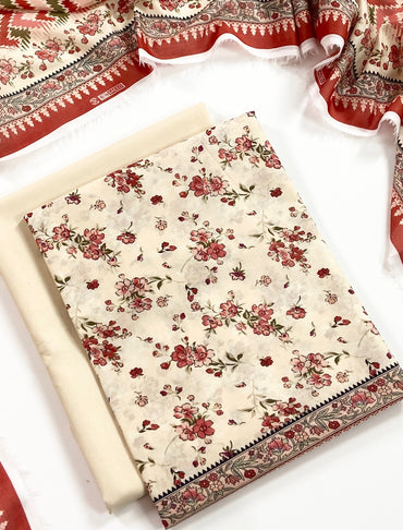 Bin Saeed Digital Printed Lawn 3PC