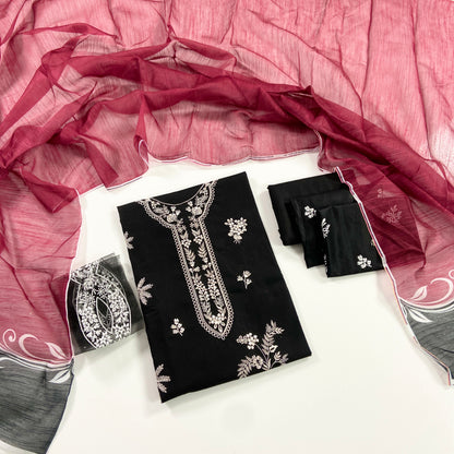 Republic Womens Wear Luxury Embroidered Lawn 3PC