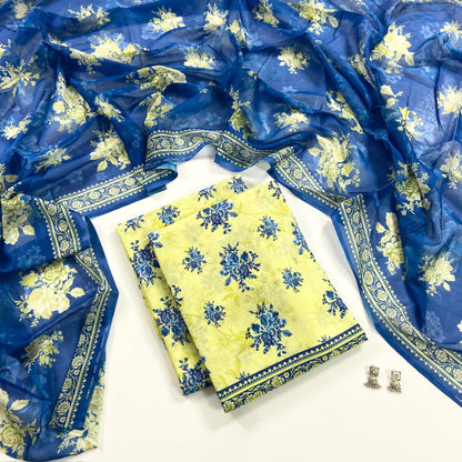 Florent Digital Printed Lawn 3PC