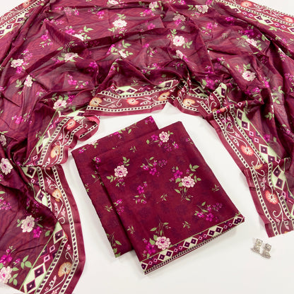 Florent Digital Printed Lawn 3PC