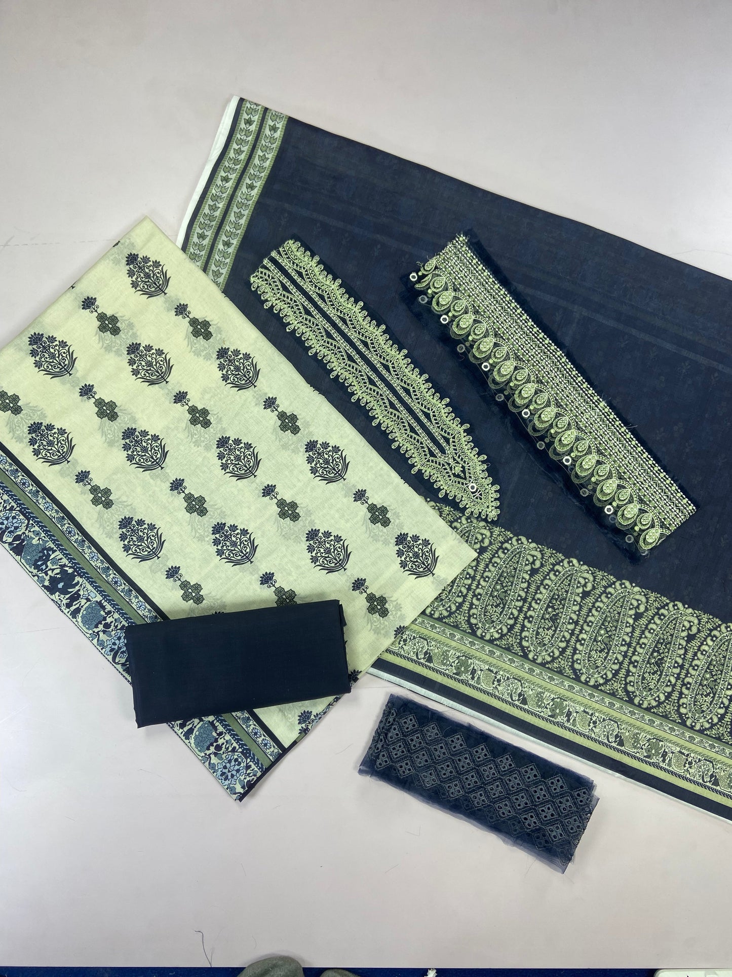 Gull-e-Noor By Anaya Noor Prints & Emb Patch Lawn 3-PC