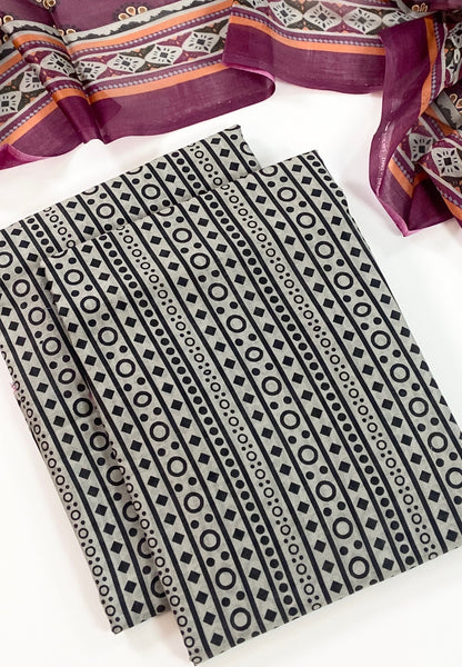 Florent Digital Printed Lawn 3PC