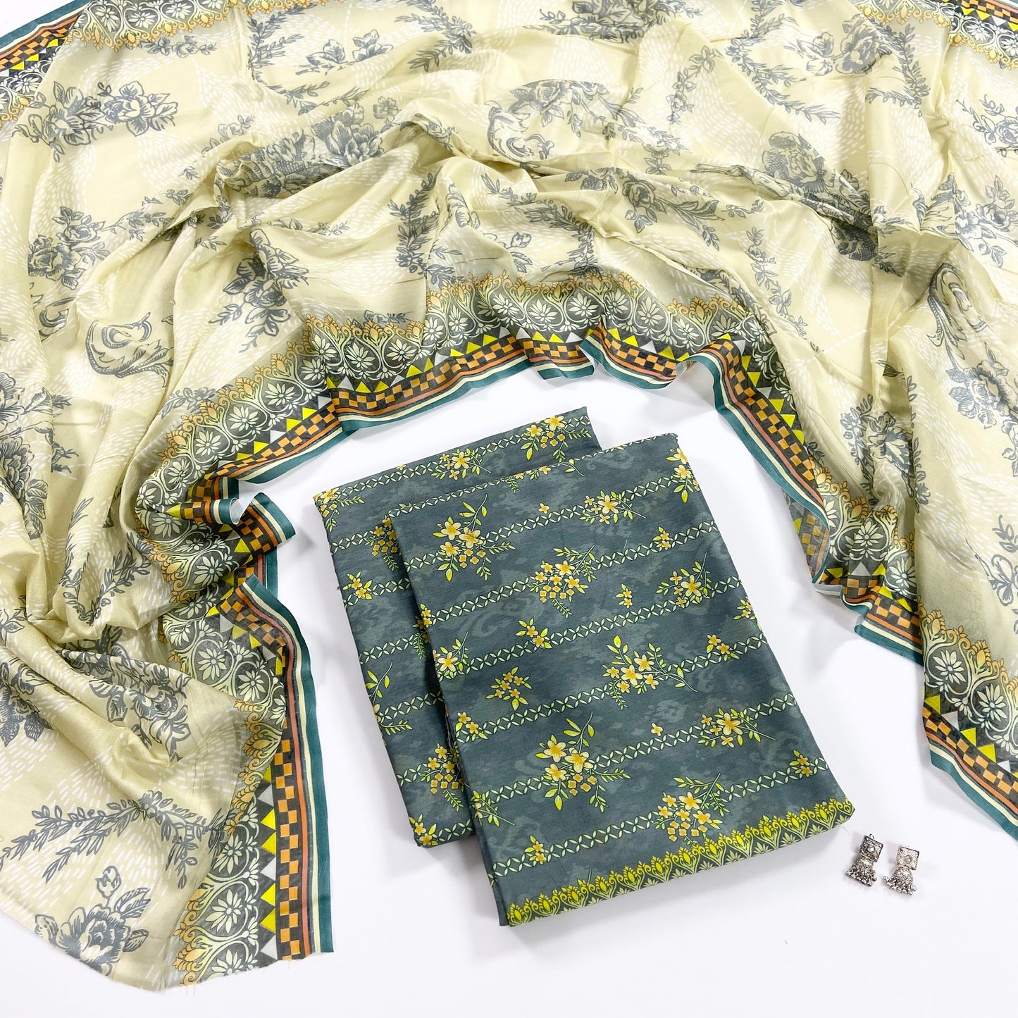 Florent Digital Printed Lawn 3PC