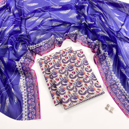 Florent Digital Printed Lawn 3PC