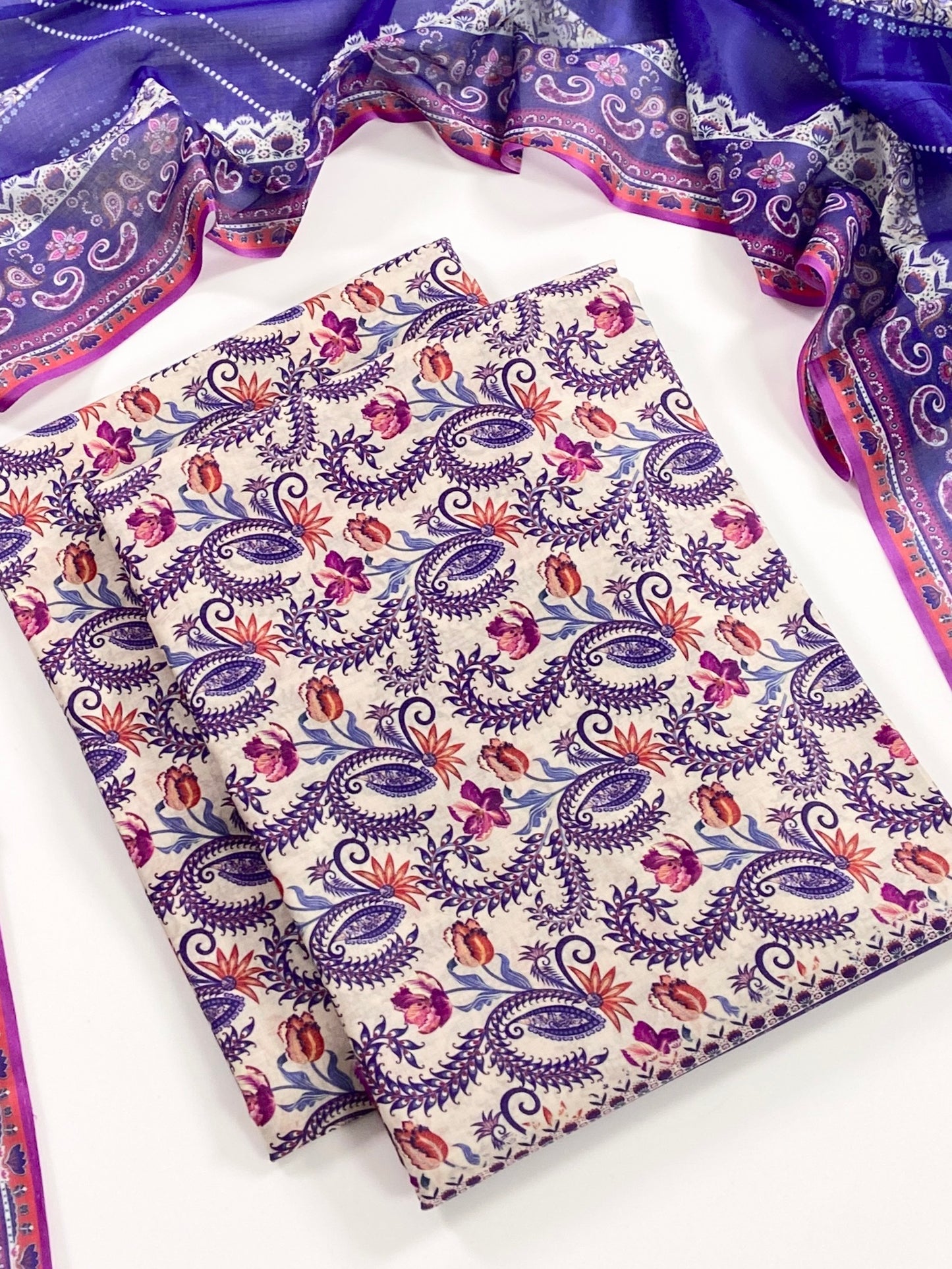 Florent Digital Printed Lawn 3PC