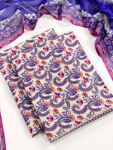 Florent Digital Printed Lawn 3PC