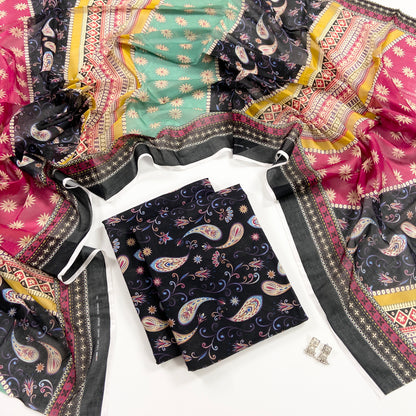 Florent Digital Printed Lawn 3PC