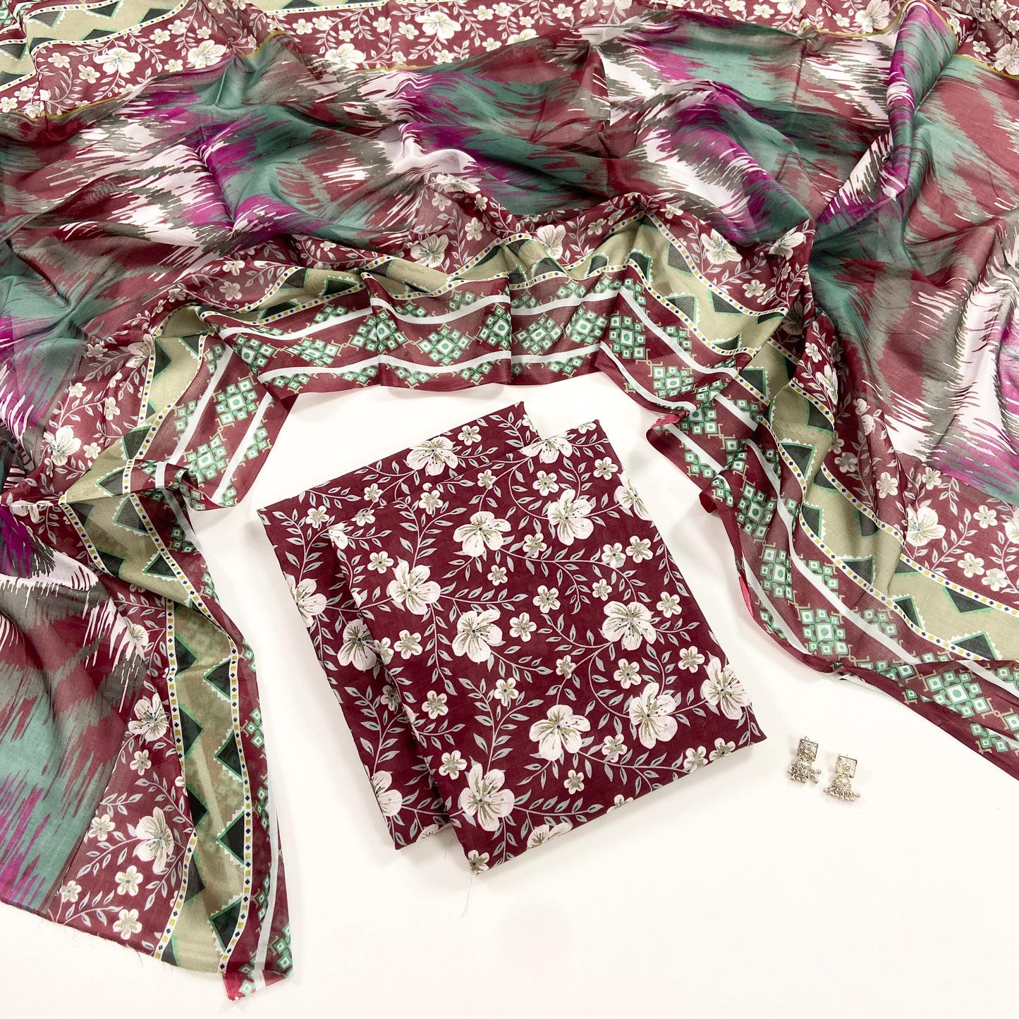 Florent Digital Printed Lawn 3PC