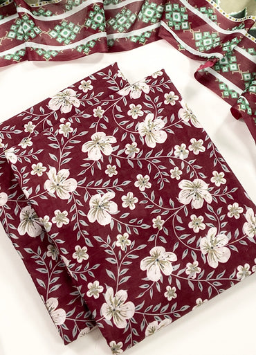 Florent Digital Printed Lawn 3PC