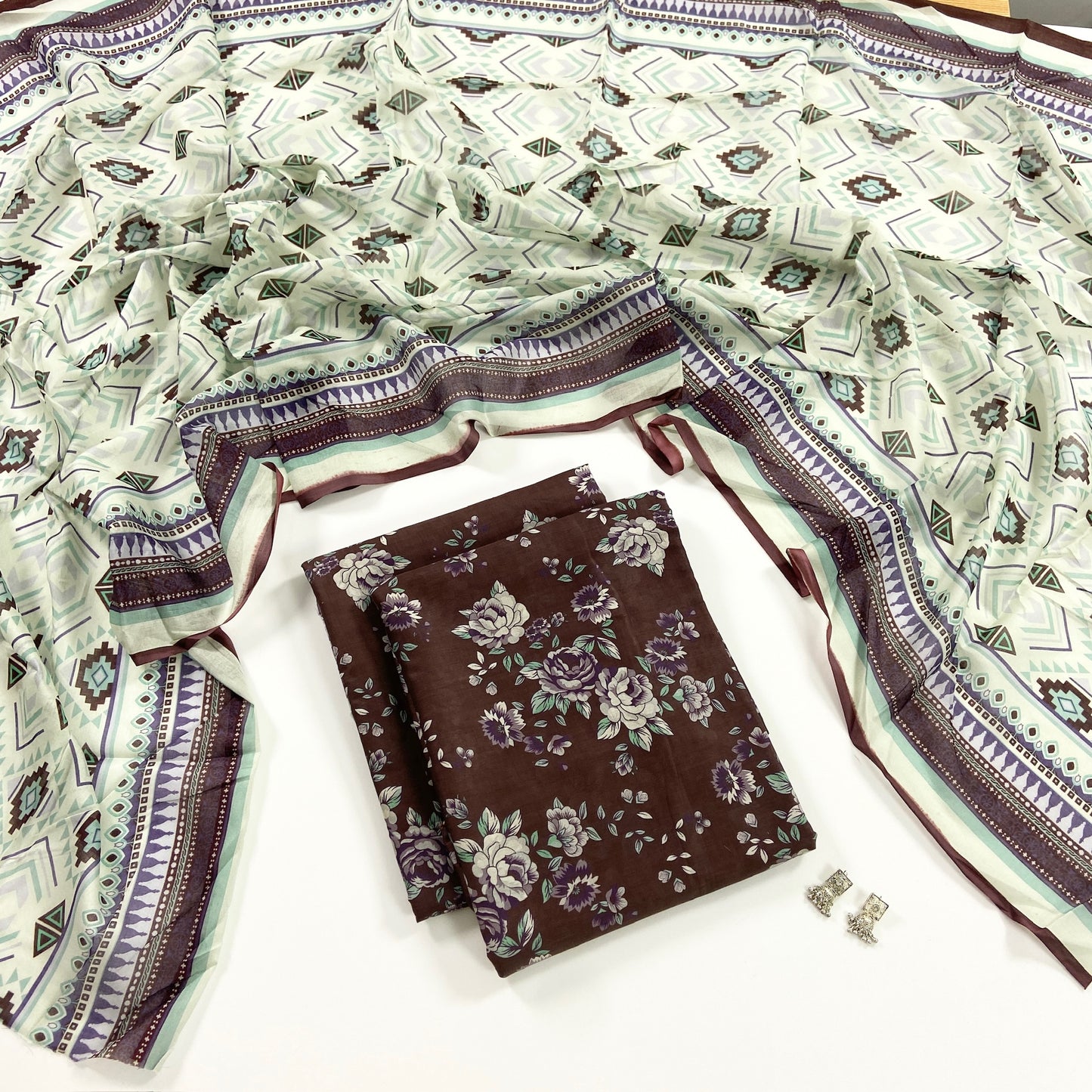 Florent Digital Printed Lawn 3PC