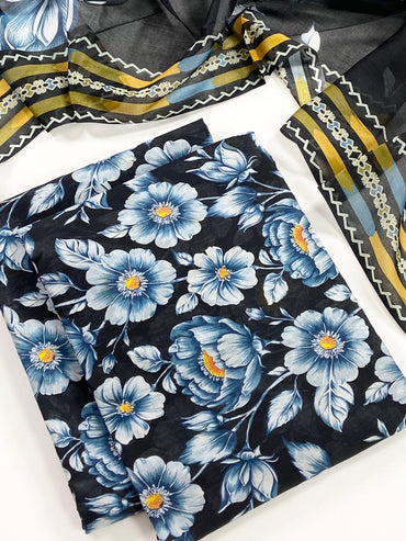 Florent Digital Printed Lawn 3PC