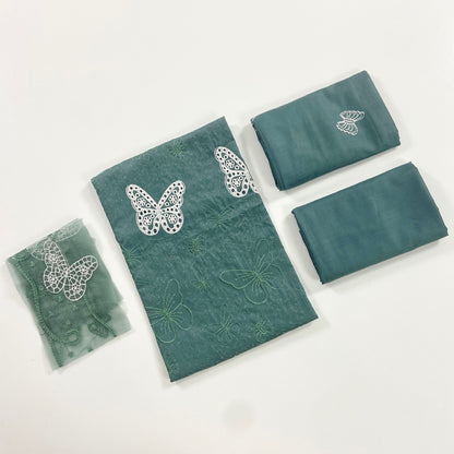 Maria B Butterfly Emb Lawn Shirt & Trouser 2PC