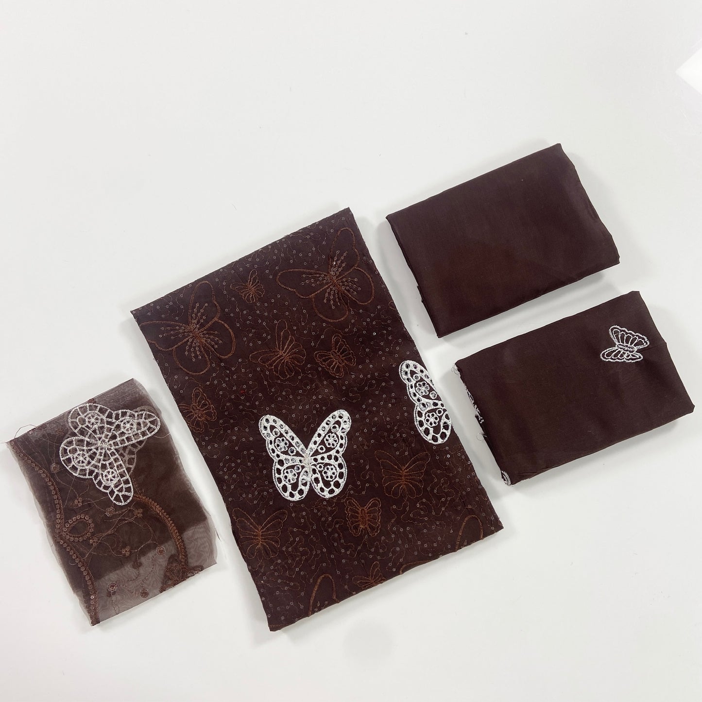 Maria B Butterfly Emb Lawn Shirt & Trouser 2PC