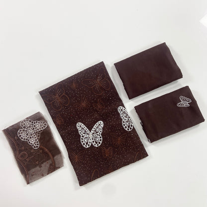 Maria B Butterfly Emb Lawn Shirt & Trouser 2PC
