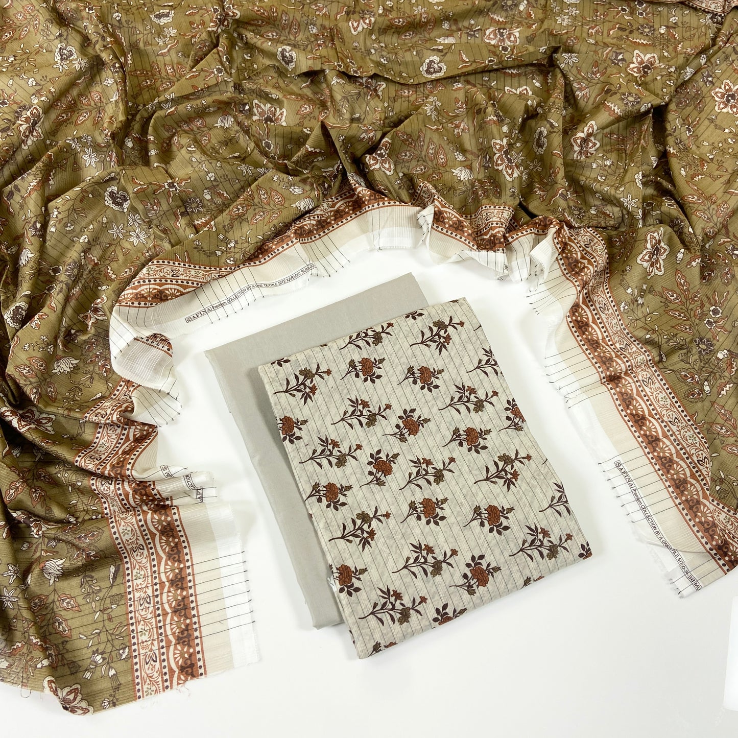 Safina Digital Printed Lawn 3PC