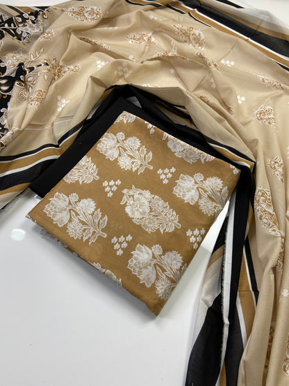 Popular Vol-02 Printed Lawn 3-PC