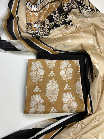 Popular Vol-02 Printed Lawn 3-PC
