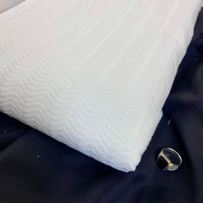 Bareeze Men’s Chikankari White Suit