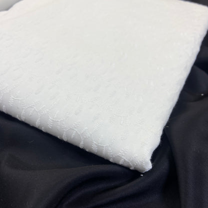 Bareeze Men’s Chikankari White Suit