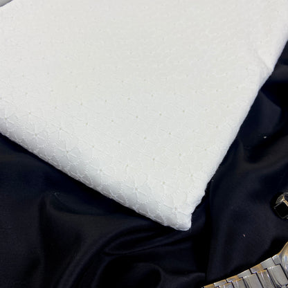 Bareeze Men’s Chikankari White Suit