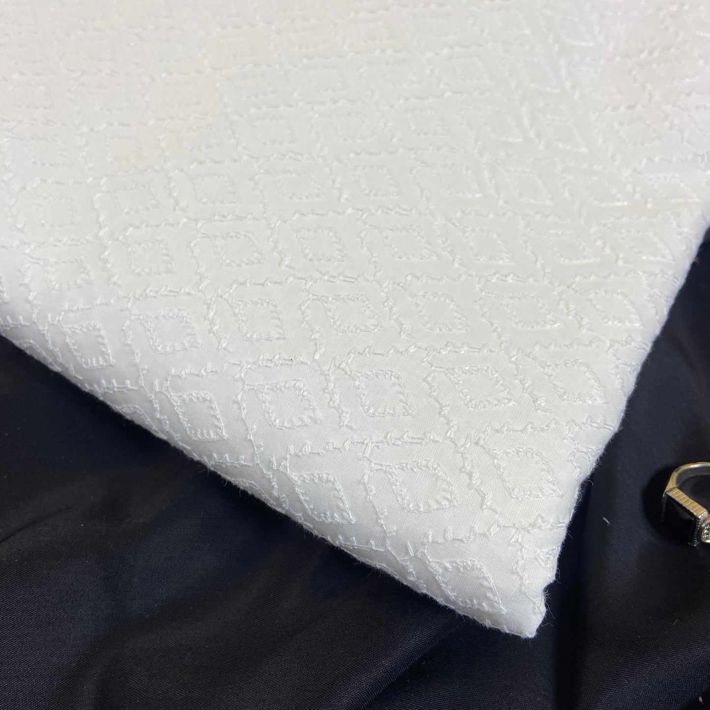Bareeze Men’s Chikankari White Suit