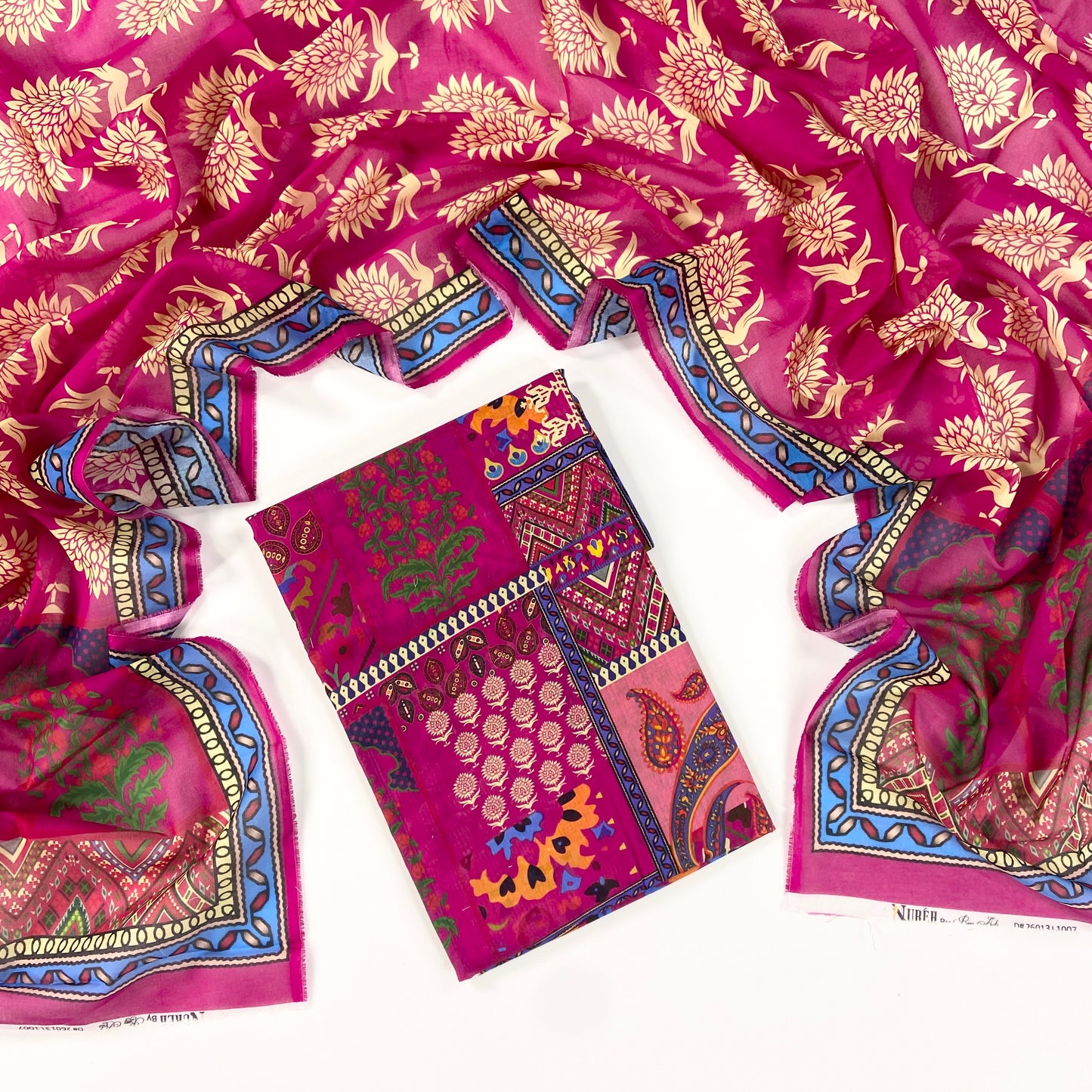 Nureh Ballerina Printed Lawn 3PC