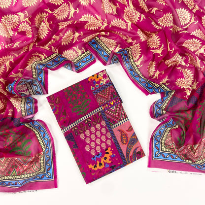 Nureh Ballerina Printed Lawn 3PC