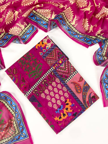 Nureh Ballerina Printed Lawn 3PC