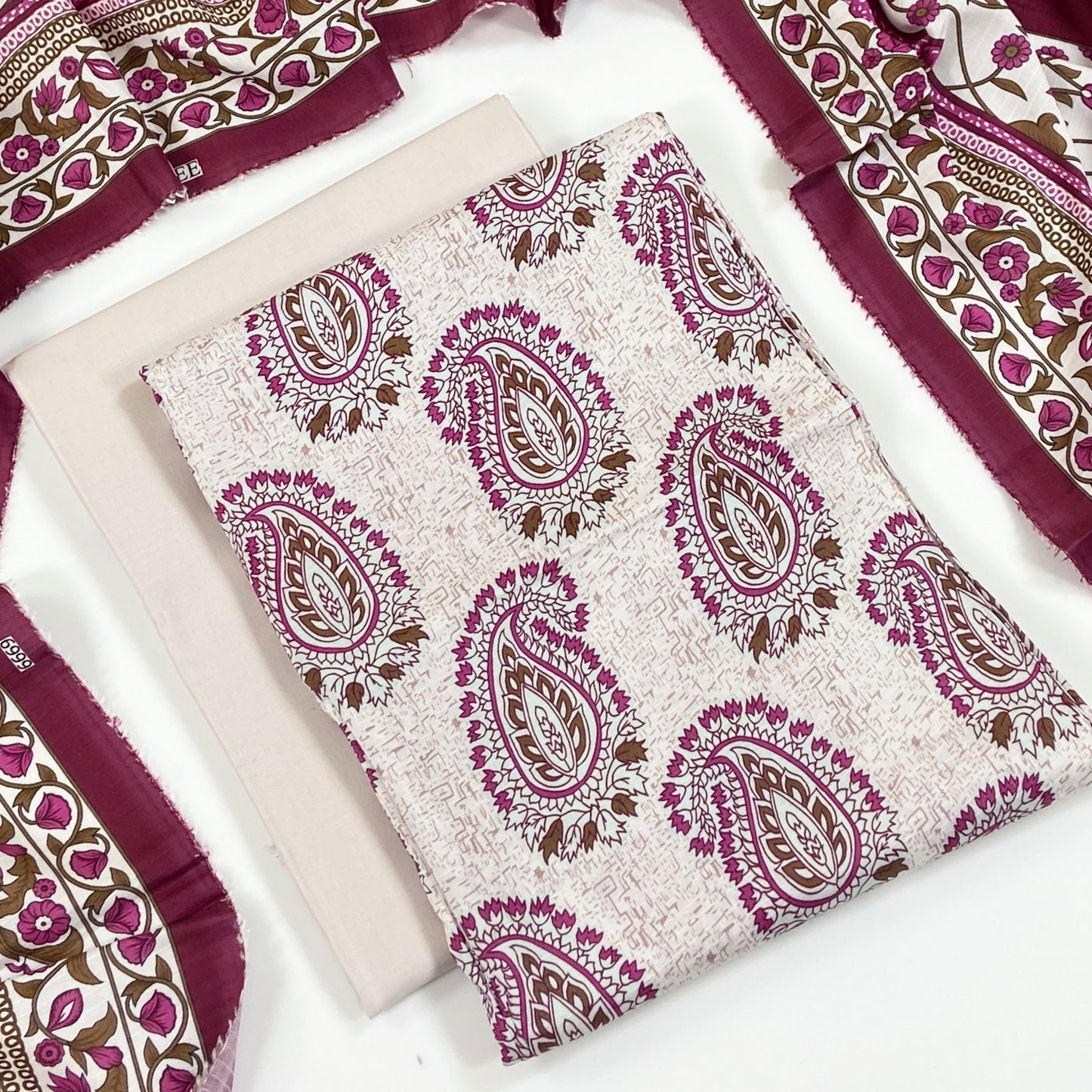 Beechtree Digital Printed Linen 3PC