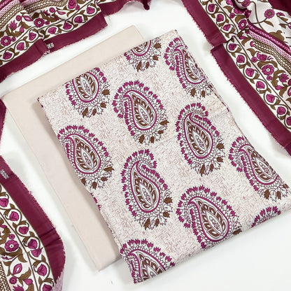 Beechtree Digital Printed Linen 3PC