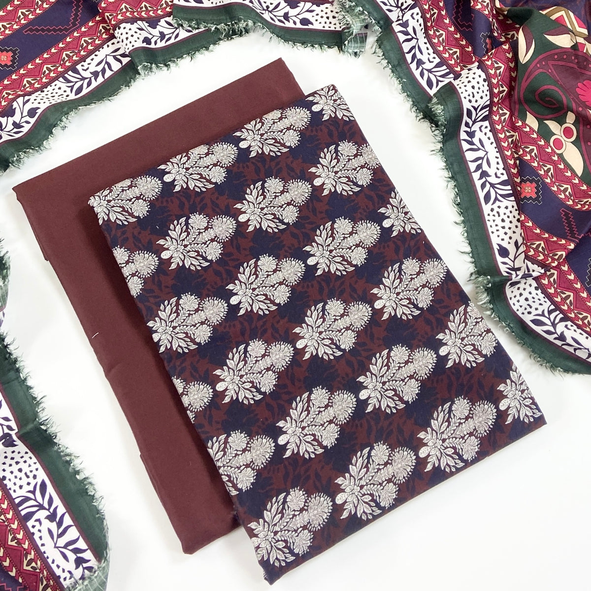 Beechtree Digital Printed Linen 3PC