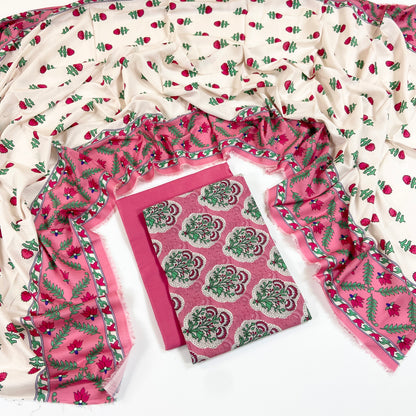 Beechtree Digital Printed Linen 3PC