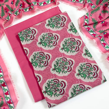 Beechtree Digital Printed Linen 3PC