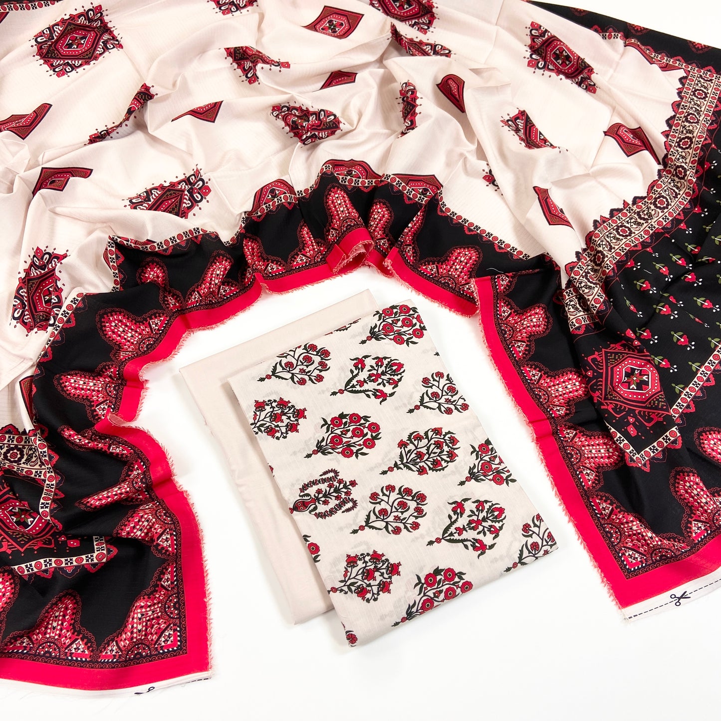 Beechtree Digital Printed Linen 3PC