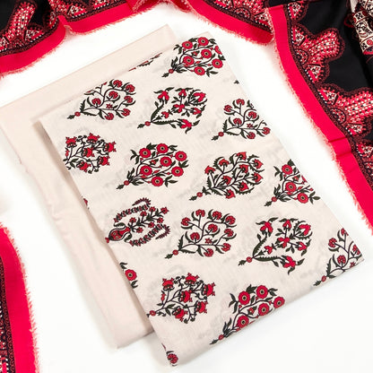 Beechtree Digital Printed Linen 3PC
