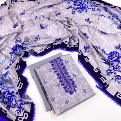 Beechtree Digital Printed Linen 3PC