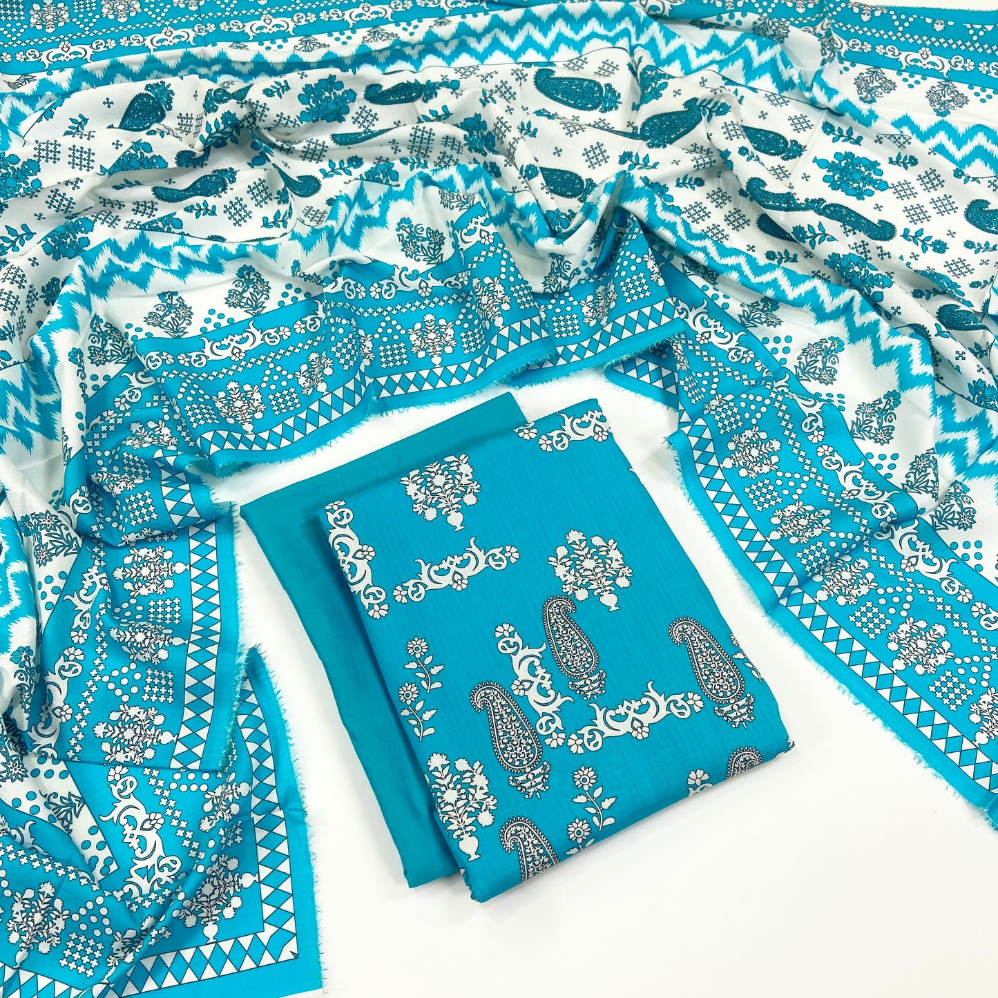 Gul Ahmed Digital Printed Fancy Linen 3PC