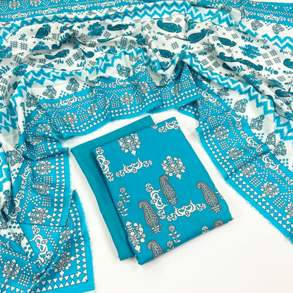 Gul Ahmed Digital Printed Fancy Linen 3PC