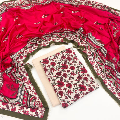 Zellbury Digital Printed Fancy Linen 3PC