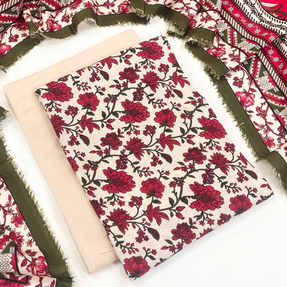 Zellbury Digital Printed Fancy Linen 3PC