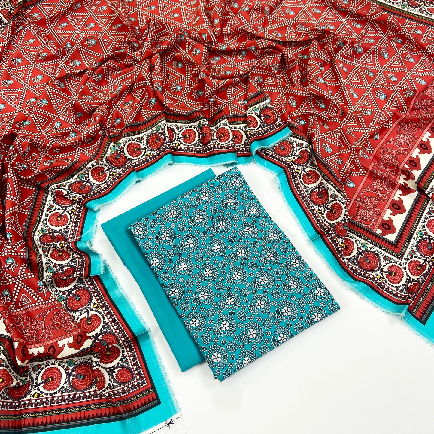 Zellbury Digital Printed Fancy Linen 3PC