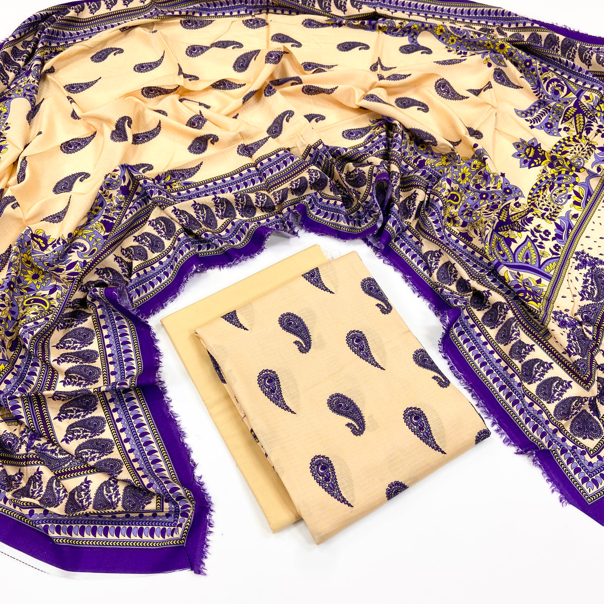 Zellbury Digital Printed Fancy Linen 3PC