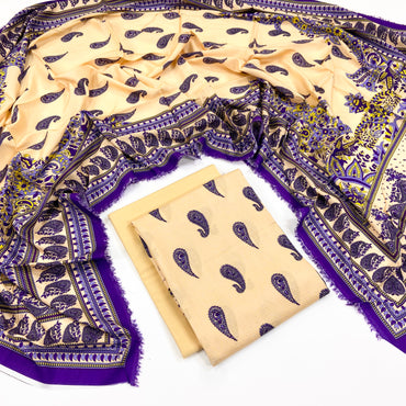 Zellbury Digital Printed Fancy Linen 3PC