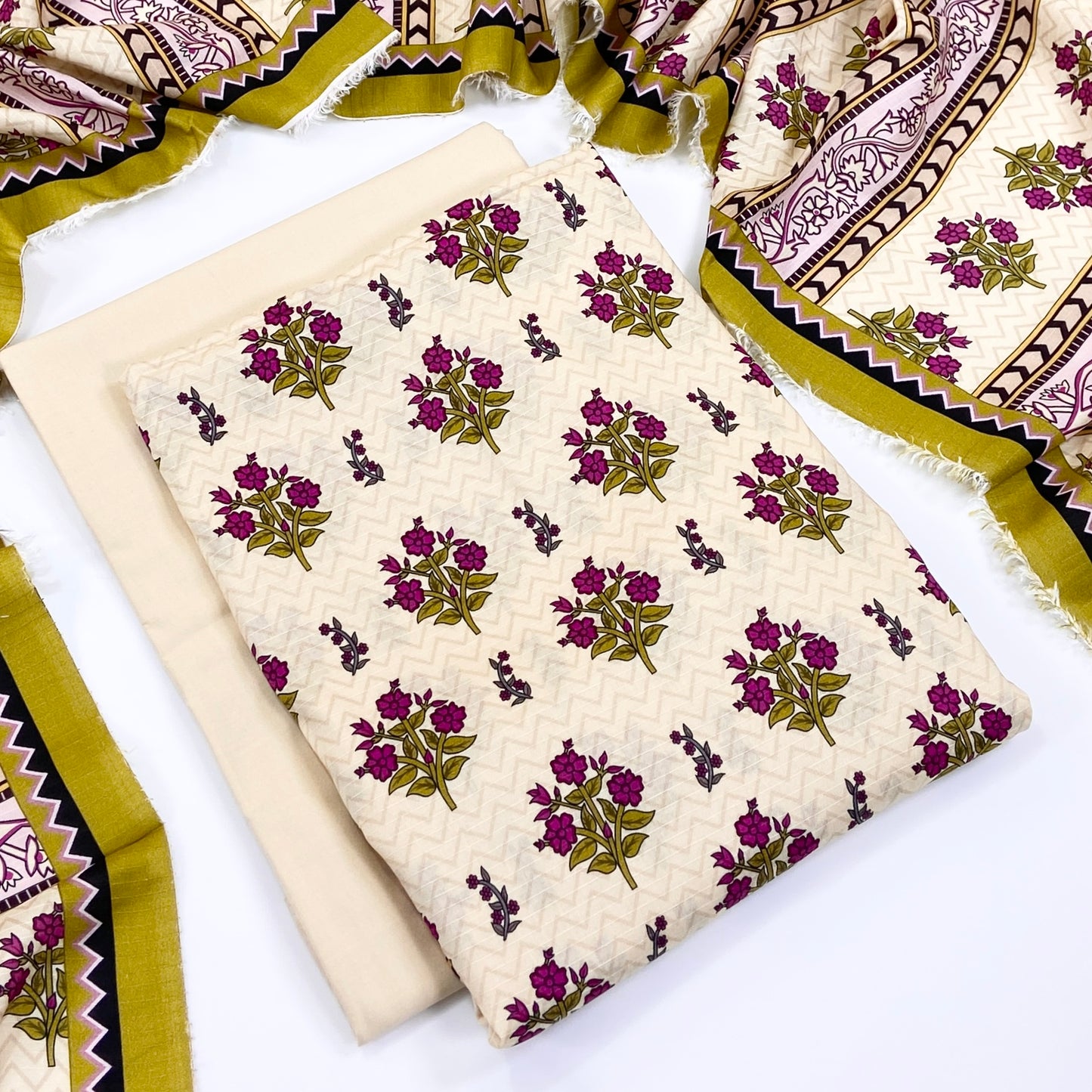 Zellbury Digital Printed Fancy Linen 3PC
