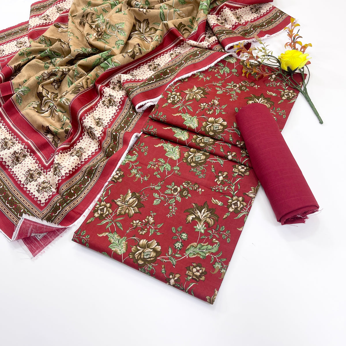 Rijja By Murashe Digital Printed Khaddar 3PC