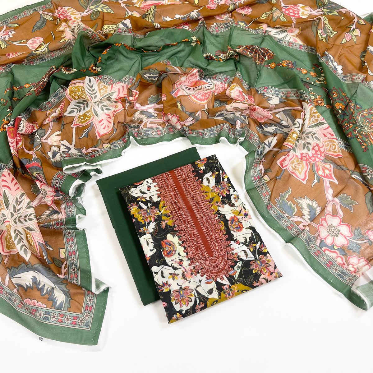 Gul Ahmed Digital Printed Lawn 3PC