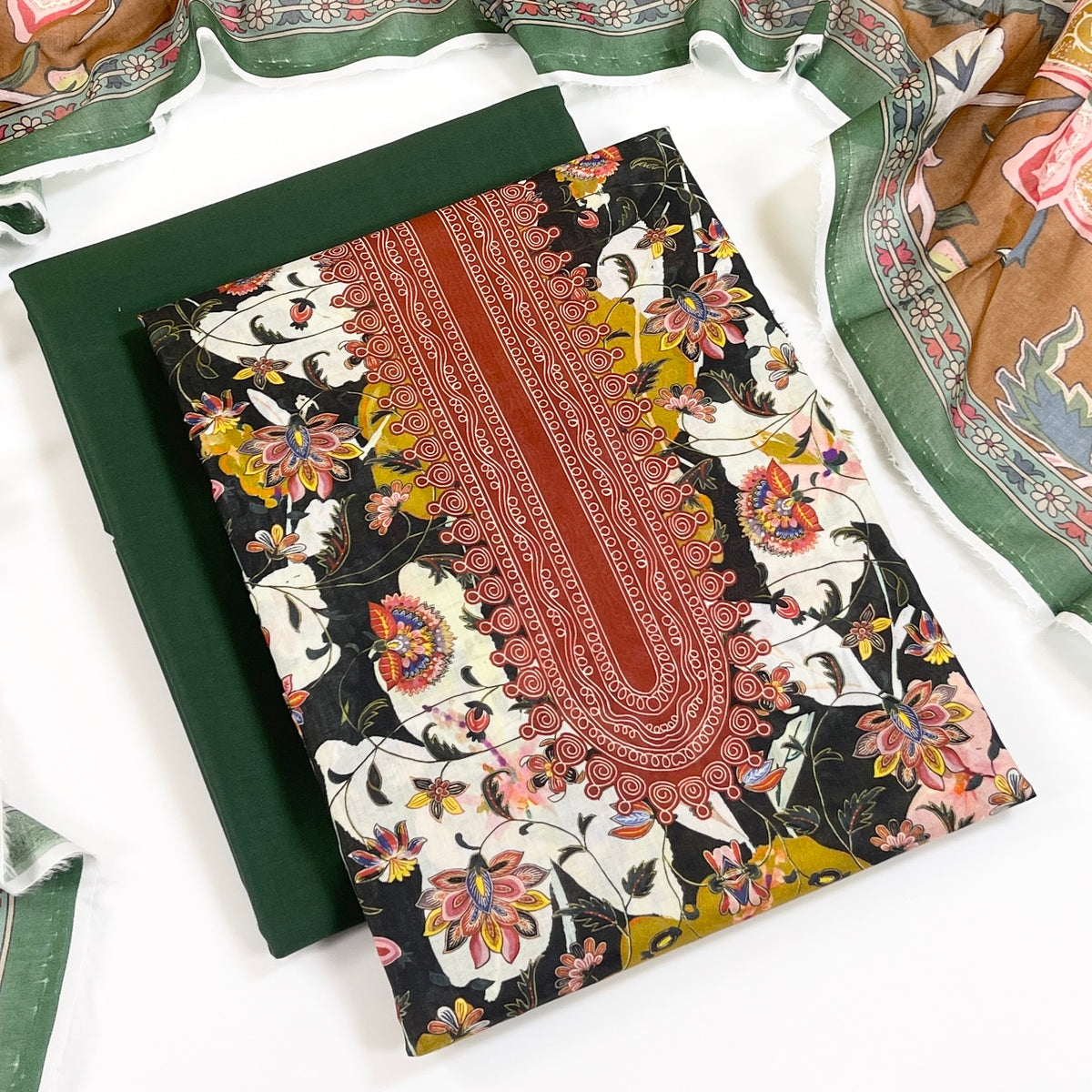 Gul Ahmed Digital Printed Lawn 3PC