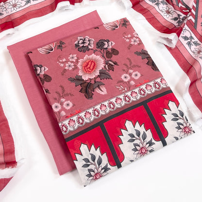 Gul Ahmed Digital Printed Lawn 3PC