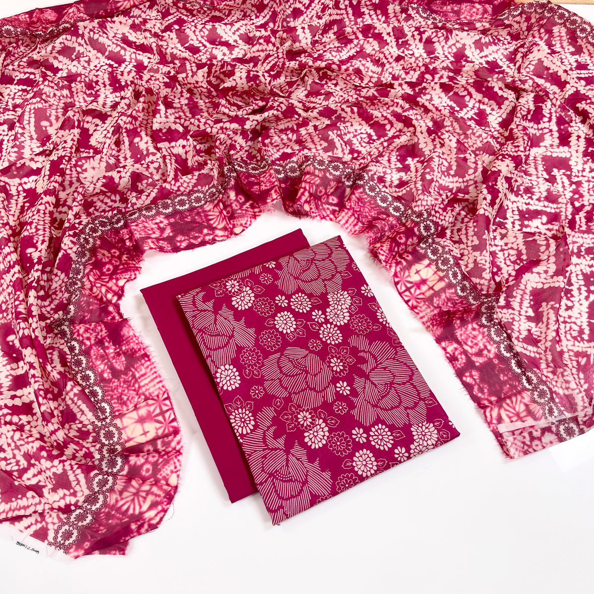 Sukoon By Sapphire Digital Printed Lawn 3PC