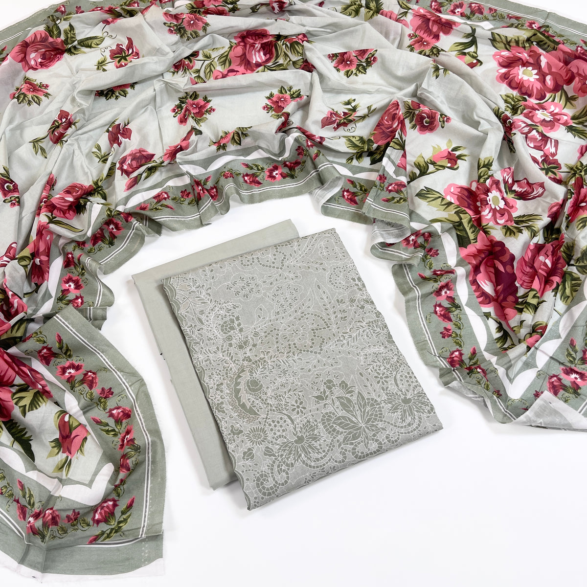 Sukoon By Sapphire Digital Printed Lawn 3PC